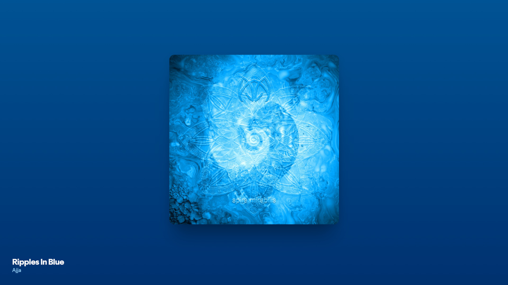 Ripples In Blue