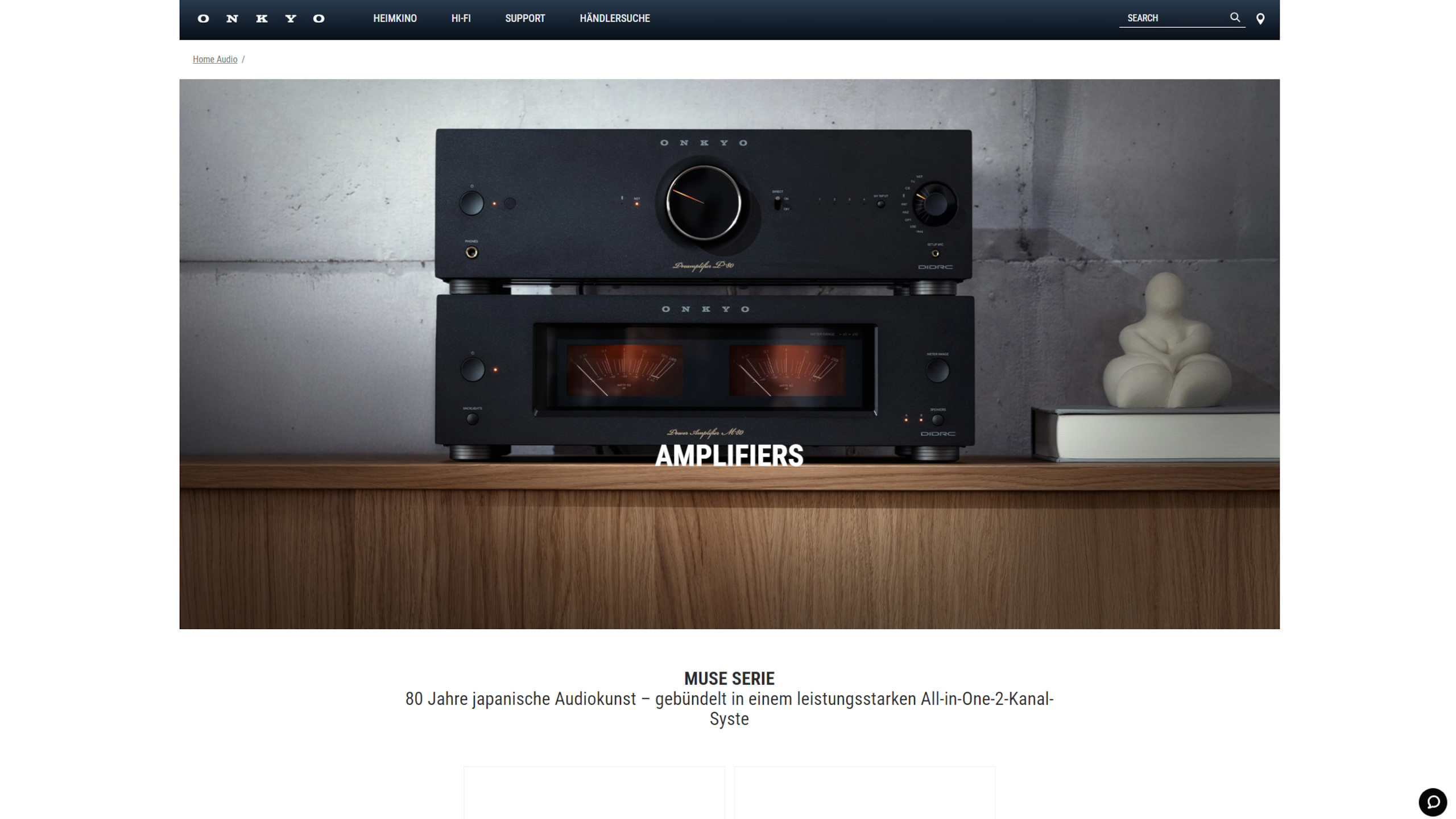 Onkyo | P80 / M80